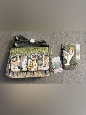 Loungefly Where the Wild Things Are Crossbody and Cardholder
